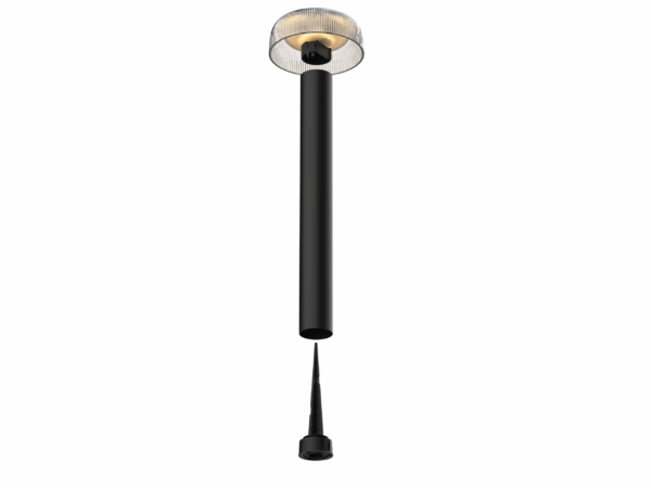 400lm Outdoor Waterproof IP44 New Design Solar Garden Light - Image 3