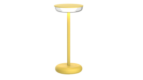 Modern Rechargeable LED Desk Lamp with Touch Control Dimming Night Light Feature Simple Design Battery Powered