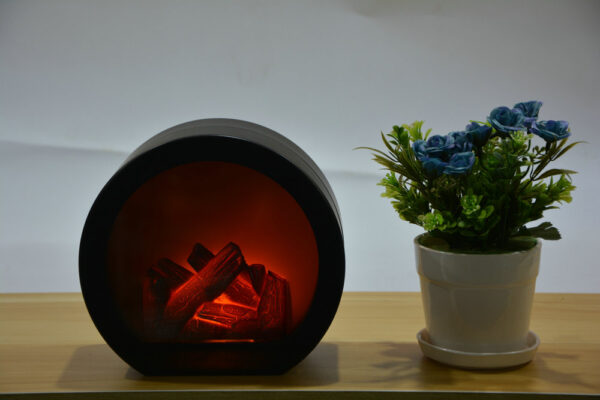 USB Powered Fireplace Decorative Lantern Wind Lamp - Image 2