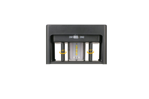 12 LED Led Outdoor Wall Light up and Down Solar Wall Light Solar Garden Lights - Image 2