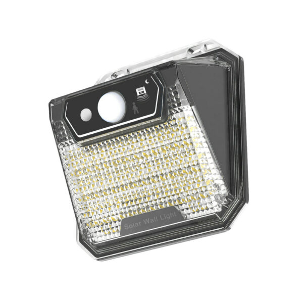 Outdoor Garden Solar Wall Lamp Wide Angle Bright With Motion Sensor Light - Image 3