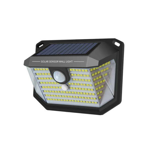 Outdoor 178LED Solar Motion Waterproof IP64 Wall Mounted Garden Light Solar Wall Lamp - Image 4