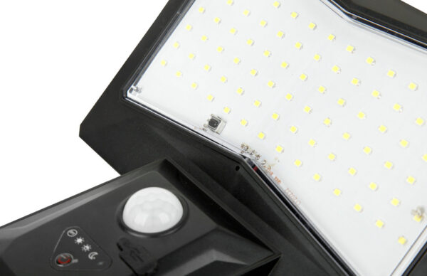 Solar Wall Light with Motion Sensor Outdoor Garden Street Light - Image 7
