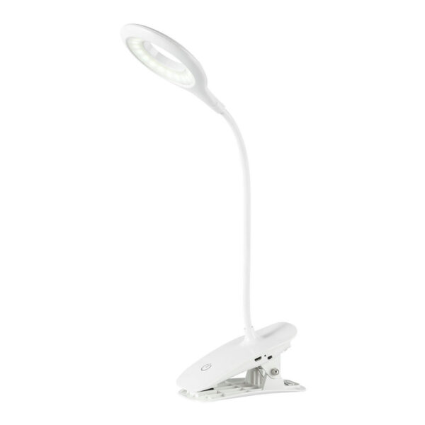 1200mAh Lithium Battery Powered USB Clip on Led Reading Office Modern Light