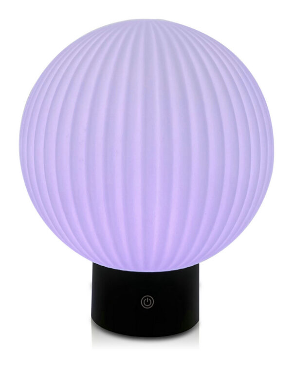 Modern Simple Bedside Bedroom Glass Lamp RGB Decoration Table Lamp