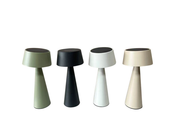 New Design Private Solar Table Lamp Magentic Rotation Head USB Rechargeable Table Lamp