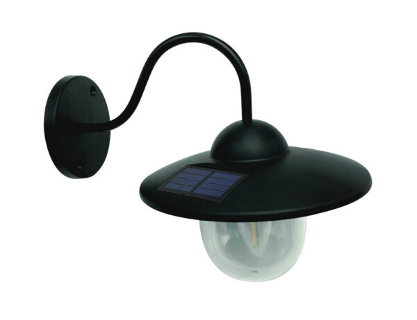 Rechargeable Sensor Solar Wall Light Filament Lamp Outdoors Decoration