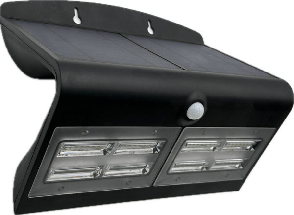 High Quality Outdoor 800lm Bright Led Solar Garden Lamp Flood Light with Sensor