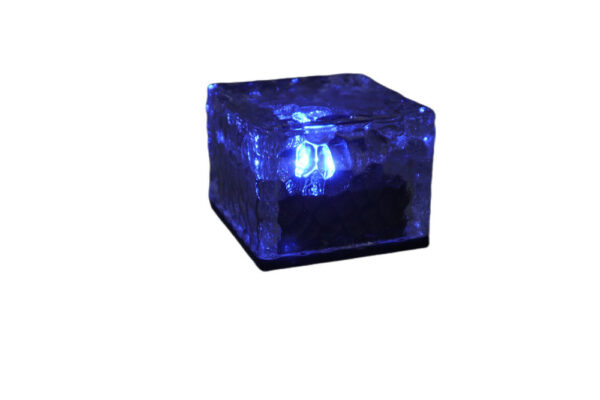 Waterproof Outdoor Glass Crystal Ice Cube Led Landscape Lighting Solar Garden Decoration - Image 7