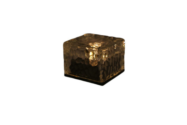 Waterproof Outdoor Glass Crystal Ice Cube Led Landscape Lighting Solar Garden Decoration - Image 5