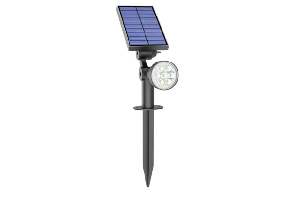New LED RGB Outside Solar Spotlight Solar Garden Spike
