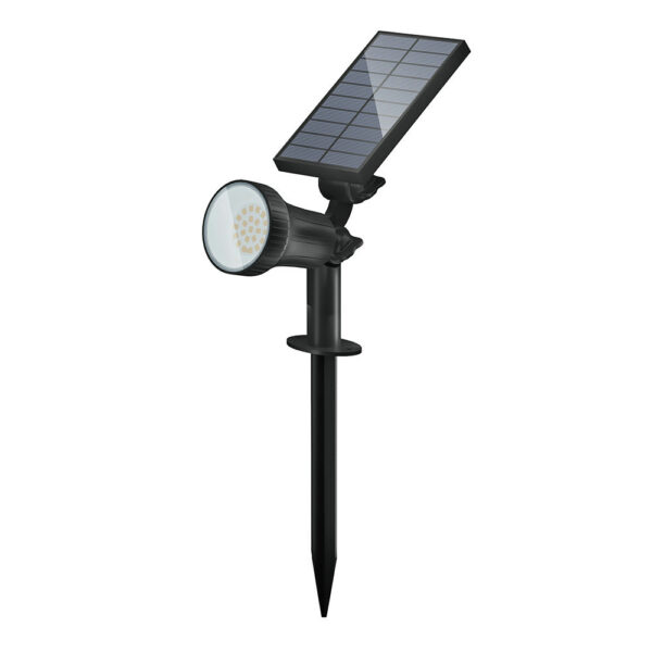 New LED RGB Outside Solar Spotlight Solar Garden Spike - Image 2