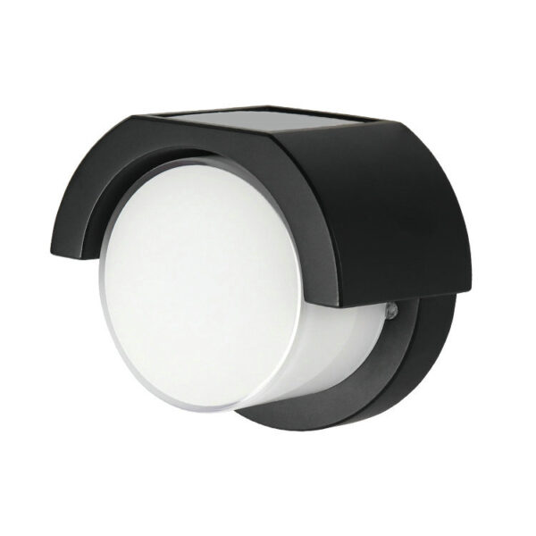 High Quality Waterproof IP65 Black Decorative Wall Mount Solar LED Lights - Image 7