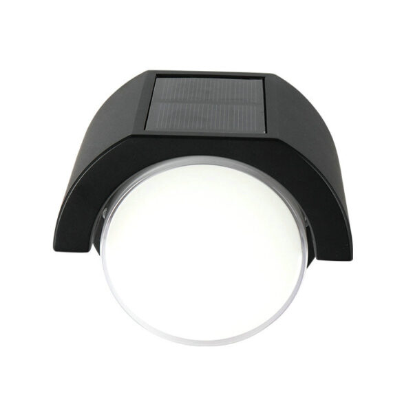 High Quality Waterproof IP65 Black Decorative Wall Mount Solar LED Lights