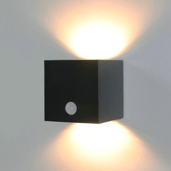 LED Stainless Steel Solar Wall Lights Outdoor Light Up And Down Garden Solar Lamps - Image 5