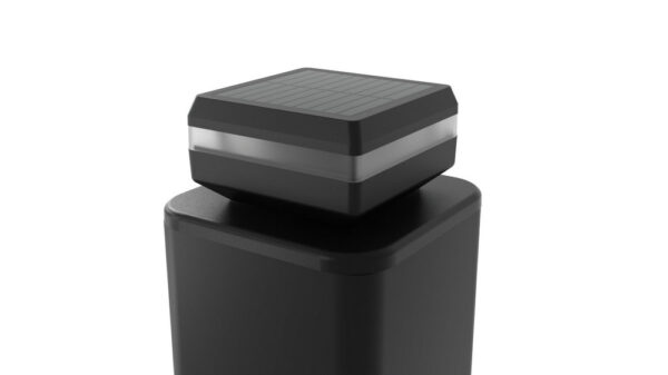 Outdoor Solar Garden Post Cap Fence Light LED Multi-base Solar Power Lamp Waterproof