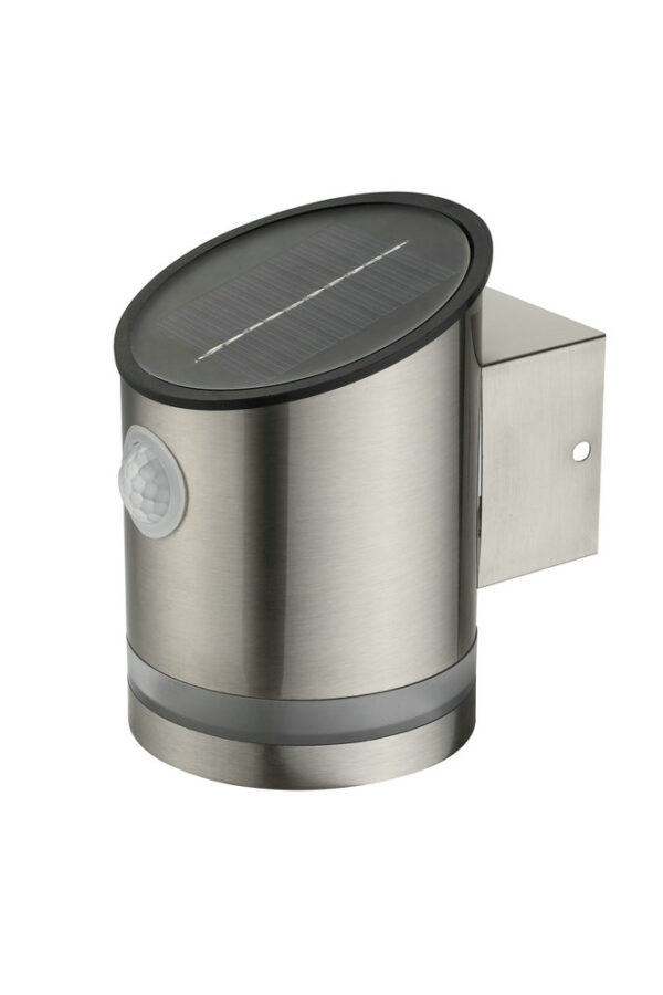 IP44 LED Stainless Steel Porch Light with Motion Sensor Outdoor Solar Wall Lamp