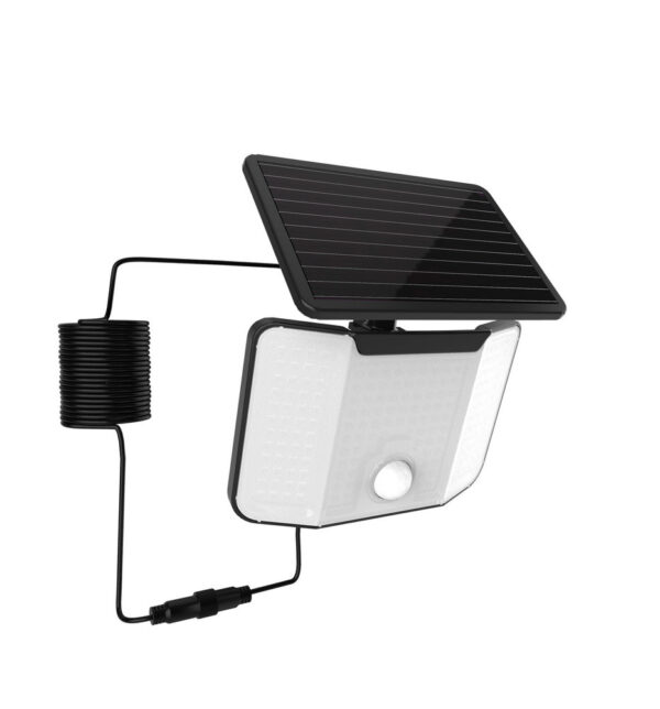 Split LED Solar Security Wall Light ABS Motion Sensor Wall Lamp - Image 2