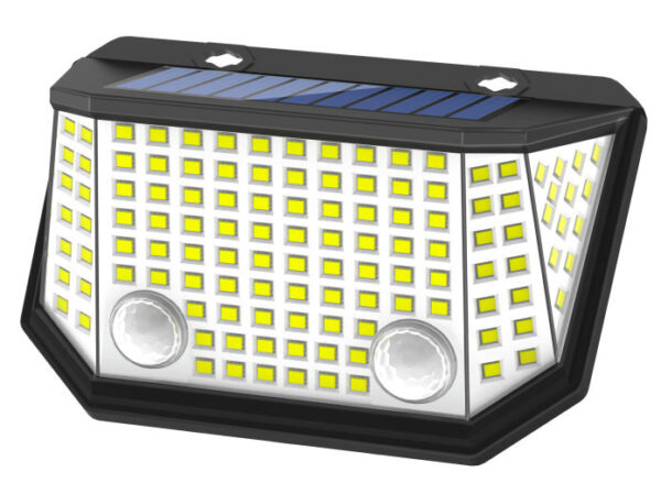 High Quality Modern With Dual sensor heads Outdoor Wall Light 122PCS SMD Wall Lamp