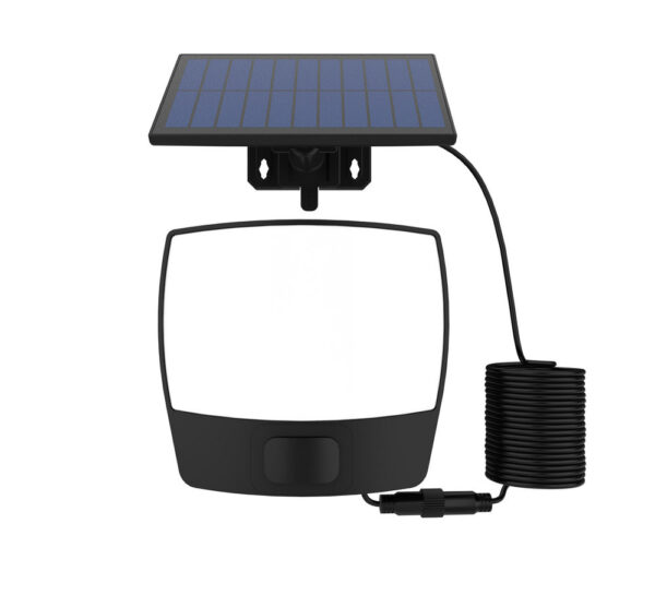 Solar Powered Outdoor Garden Lights With Sensor IP54 Waterproof Wall Lamp