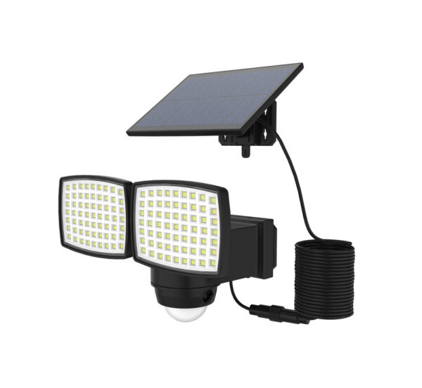 New Solar Powered Wall Lamp IP54 Waterproof Garden Solar Sensor Wall Light - Image 2
