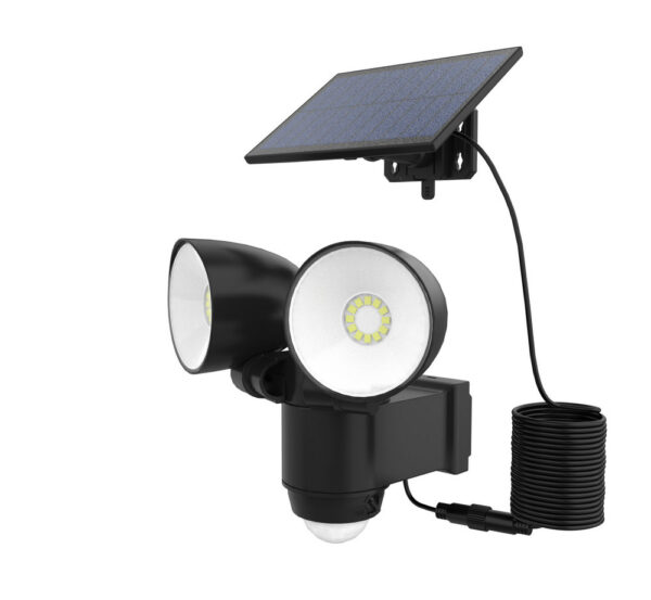 New Solar Wall Lamp Split Motion Sensor Spotlight Outdoor Lamp Street Security Light - Image 2