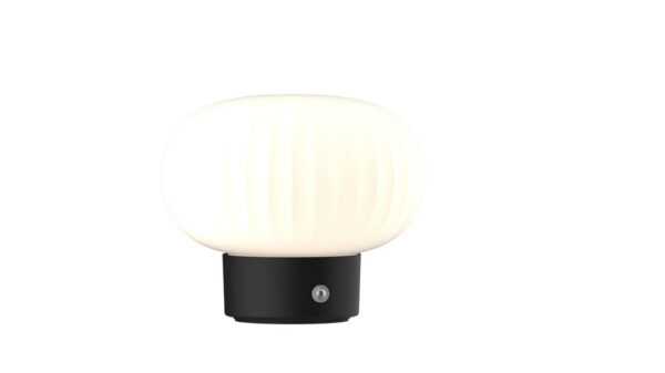 Modern Touch USB Rechargeable Table Lamp 2700K LED Decorative Glass for Living Room