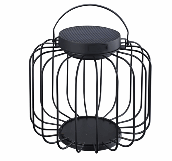 Led Bird Cage Wrought Iron Outdoor Lamp Villa Landscape Residential Area Decorative Lawn Solar Garden Light