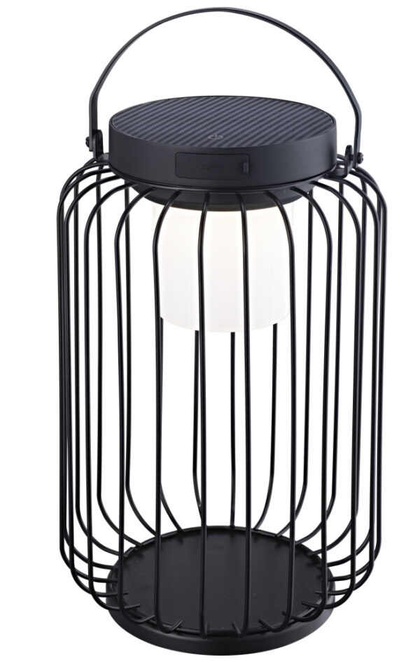 High Quality Outdoor LED Solar Power Iron Hand Lamp Solar LED Light