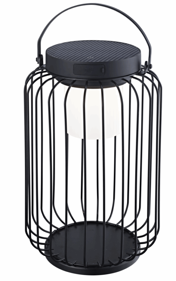 High Quality Outdoor LED Solar Power Iron Hand Lamp Solar LED Light
