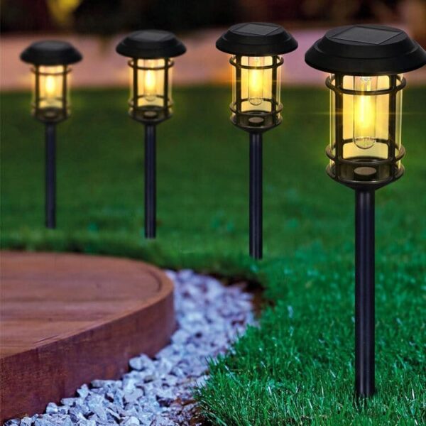 High Quality Garden Decoration Lawn Ground Inserted Landscape Solar Garden Spike - Image 2