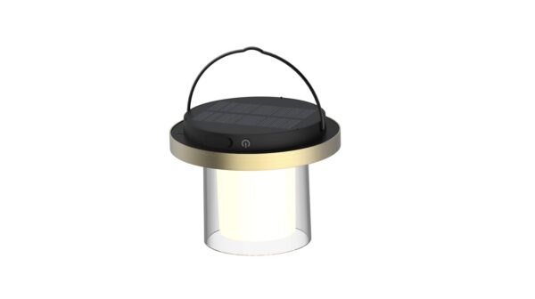 New Design Solar Table Lamp CCT Hand Lamp Iron And PC Cover Decorative Lamp