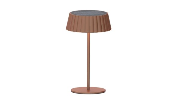 New Private Design Solar Table Lamp Aluminum Material 2700K Outdoor Solar Garden Decoration