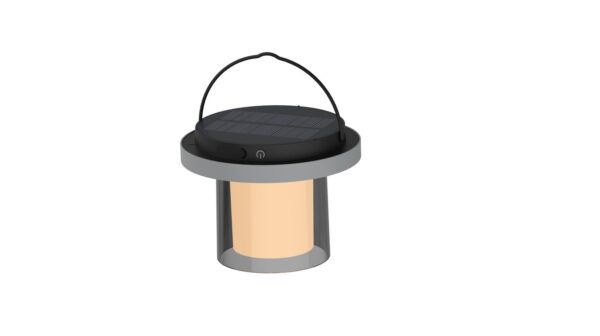 New Design Solar Table Lamp CCT Hand Lamp Iron And PC Cover Decorative Lamp - Image 3