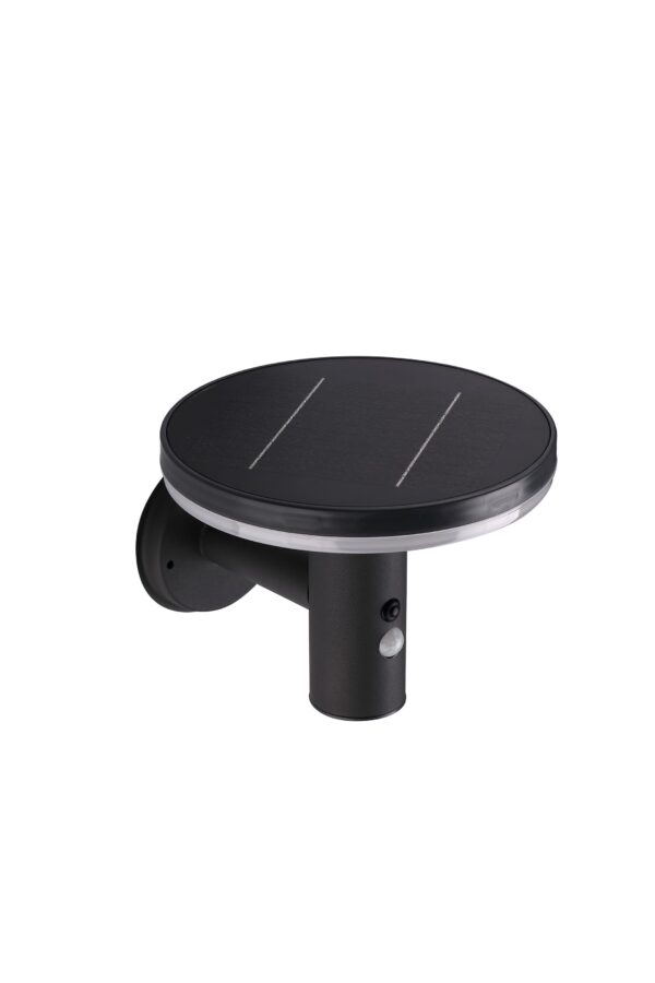 250lm Solar Powered LED Wall Lamp Waterproof Garden Lamp With Sensor