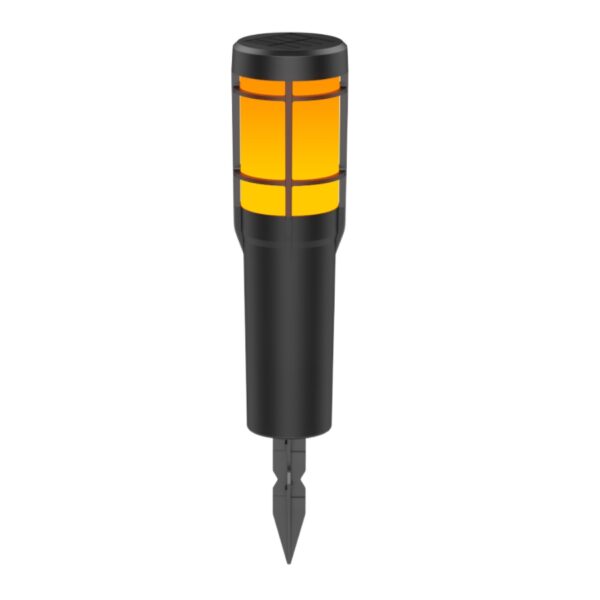 Solar Flame Lawn Light RGB Decorative Outdoor Lawn Lamp IP54 Waterproof Garden Spike