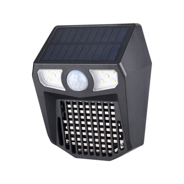 Solar Mosquito Wall Lamp Human Intelligent Sensing 6000K Outdoor Courtyard Wall Lamp