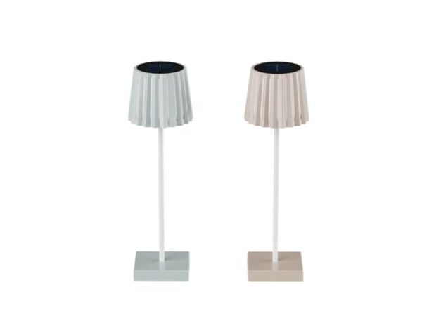 New And Cheap 12LEDs Solar Table Lamp 3000K Decorative Solar Desk Lamp