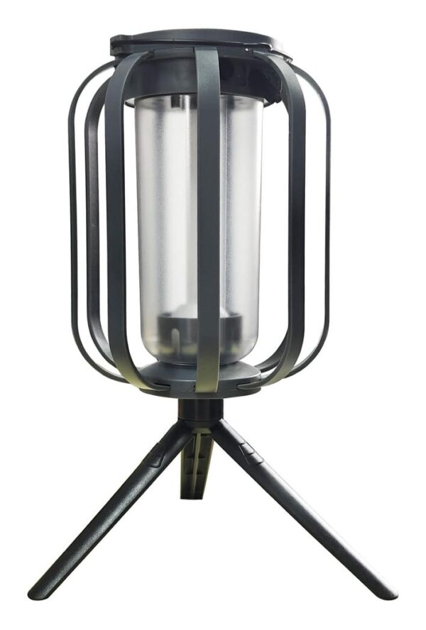 New Solar Flame Camping Lantern Outdoor Decorative Hanging Lantern Garden Decorative Tripod Atmosphere Lantern