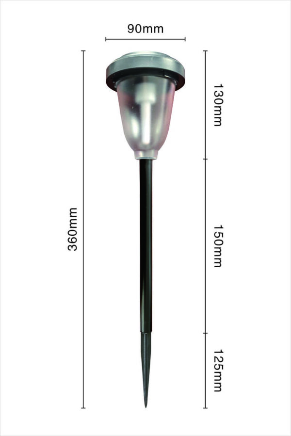 High Quality Waterproof LED Solar Lights Outdoor Garden Solar Powered Garden Spike