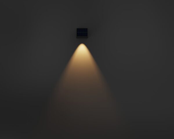 Solar Waterproof Garden Outdoor Wall Lamp Exterior Wall Mounted Corridor LED Solar Wall Light - Image 5
