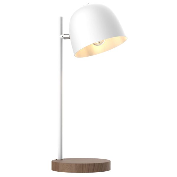 New Design Wooden Base Desk Lamp Iron Lampshade Office Study Lamp - Image 3