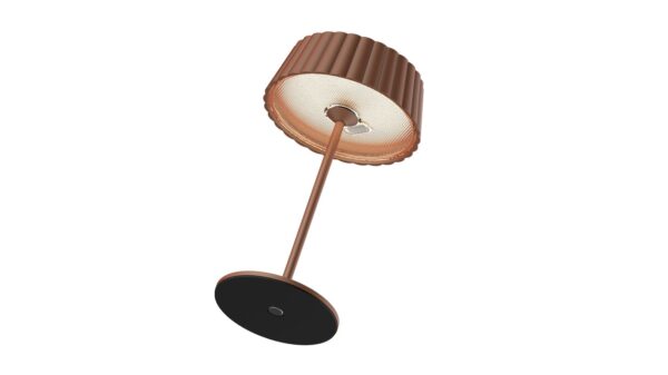 New Private Design Solar Table Lamp Aluminum Material 2700K Outdoor Solar Garden Decoration - Image 2