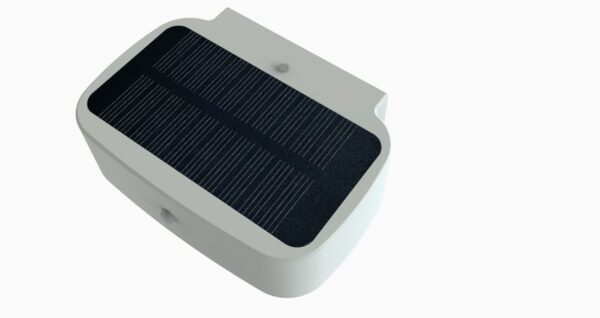New Private Design LED Rechargeable Solar Wall Lamp ABS Waterproof Solar Garden Lamp With Sensor