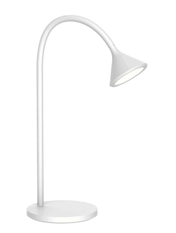 Charging Adjustable Brightness Bedside Table Lamp With Adapter
